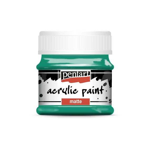 Pentart matt akrilfesték 50ml - türkiz