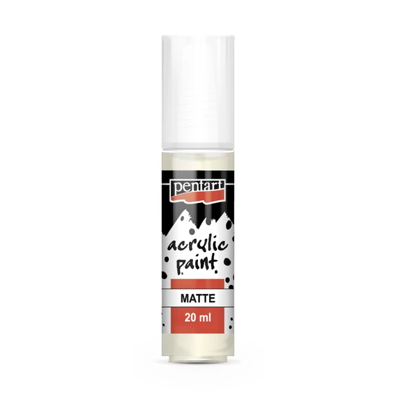 Pentart matt akrilfesték 20ml - elefántcsont