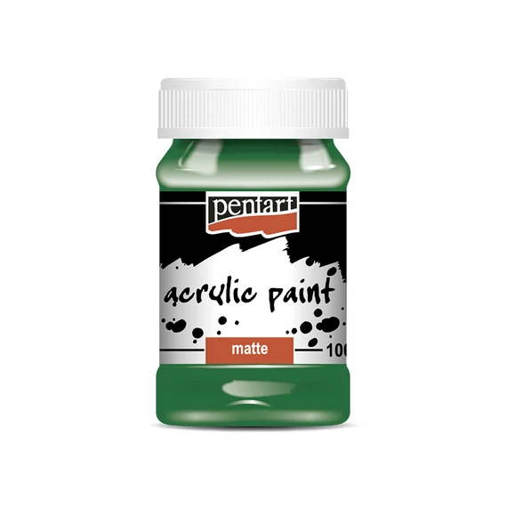 Pentart matt akrilfesték 100ml - zöld