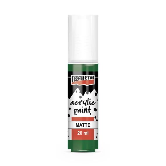 Pentart matt akrilfesték 20ml - zöld