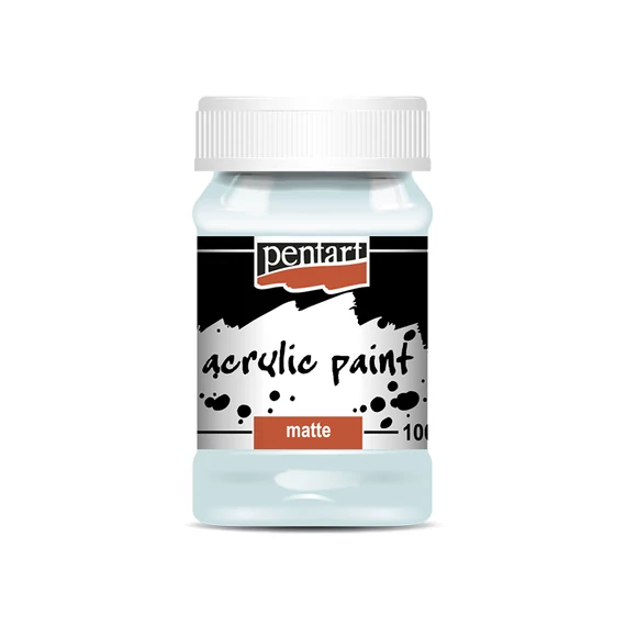 Pentart matt akrilfesték 100ml - jégkék