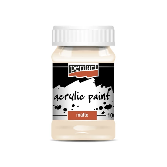 Pentart matt akrilfesték 100ml - bézs