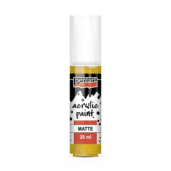 Pentart matt akrilfesték 20ml - mandarin