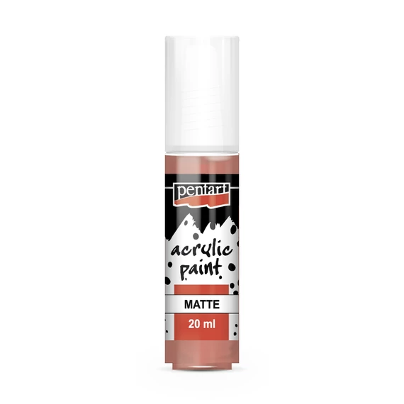 Pentart matt akrilfesték 20ml - korall