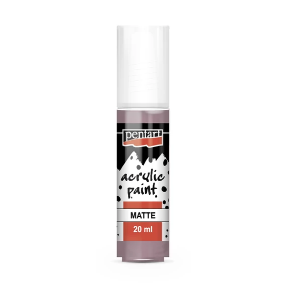 Pentart matt akrilfesték 20ml - vintage lila