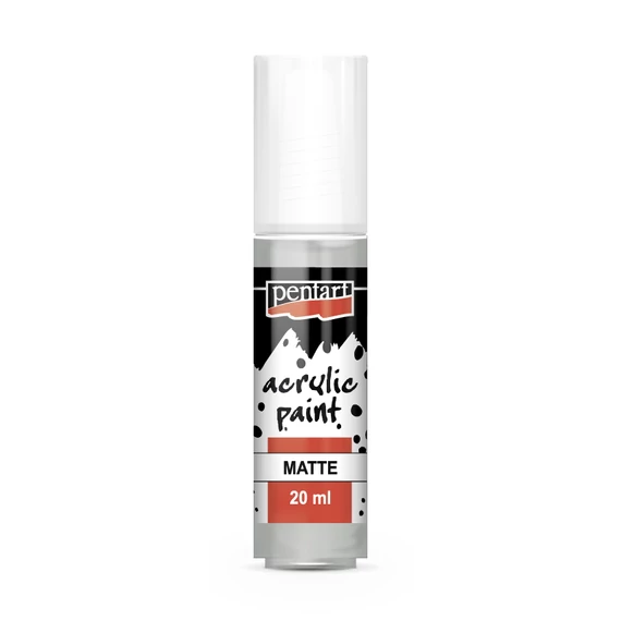 Pentart matt akrilfesték 20ml - vintage szürke