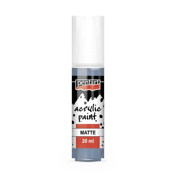 Pentart matt akrilfesték 20ml - vintage kék