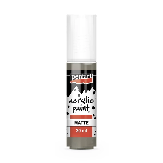Pentart matt akrilfesték 20ml - iszapszürke