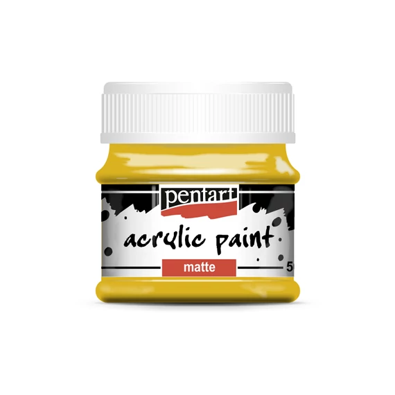 Pentart matt akrilfesték 50ml - mandarin