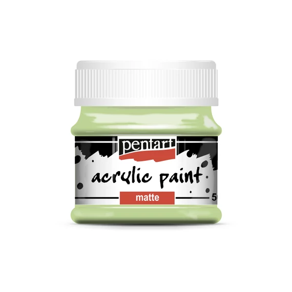 Pentart matt akrilfesték 50ml - mojito zöld