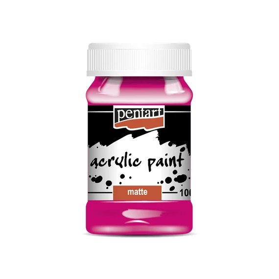 Pentart matt akrilfesték 100ml - magenta