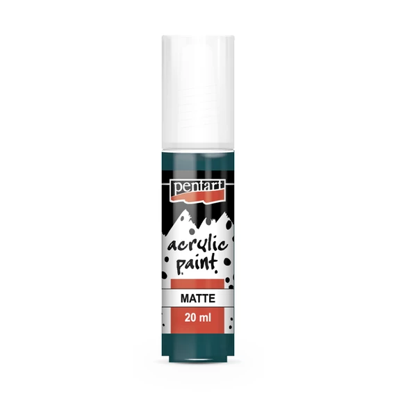 Pentart matt akrilfesték 20ml - türkizkék