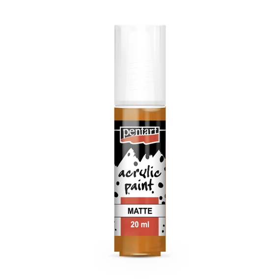 Pentart matt akrilfesték 20ml - narancs