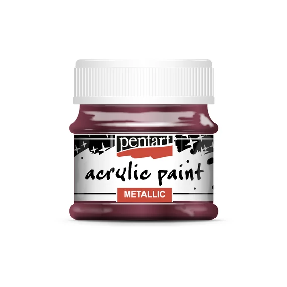 Pentart metál akrilfesték 50 ml - aranylila