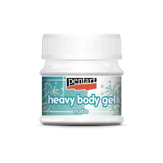 Pentart sűrű matt gélpaszta 50 ml - opálos