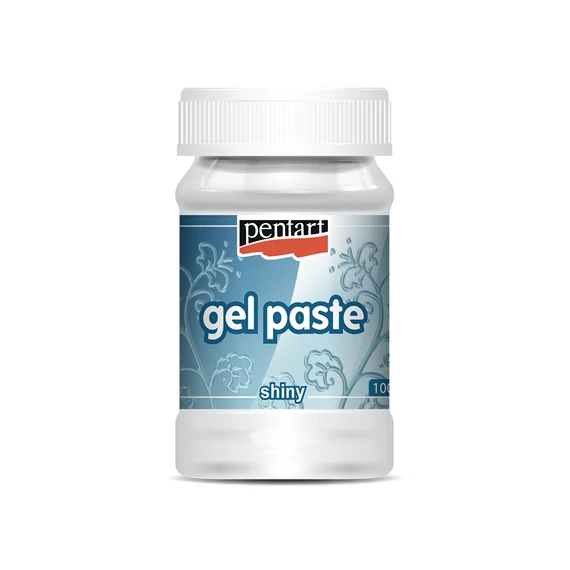 Pentart fényes gélpaszta 100 ml - átlátszó